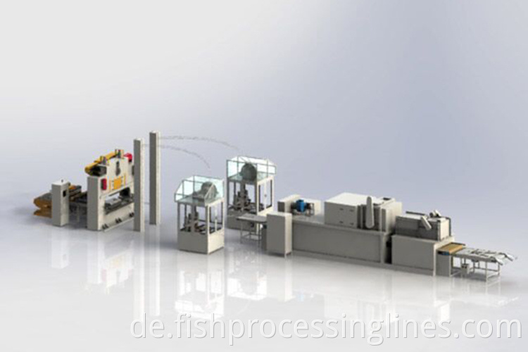 OEM verfügbares Glasglas mit Lug Cap Off Cap Produktionslinie Lug Cap Making Machine Maschine